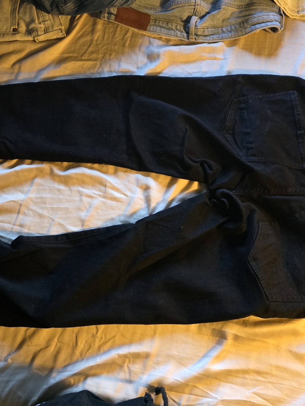 G-Star RAW 3301 Slim Men's Black Denim Jeans Size 34x32"